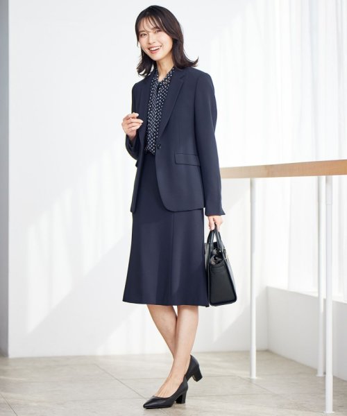 【セットアップ対応】トリアセダブルジョーゼット テーラード ジャケット 品番 パンツ ワンピース