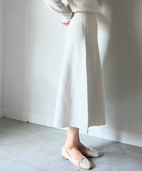 SERENE(セレン)/LIKE FRECH TERRY KNIT SKIRT/img04