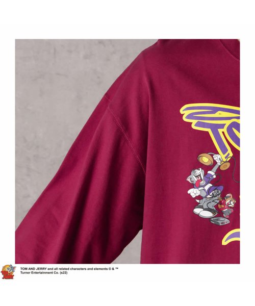 MAC HOUSE(men)(マックハウス（メンズ）)/DISCUS ディスカス DISCUS / Tom and Jerry タギングロングスリーブTシャツ 3173－5150EC/img08