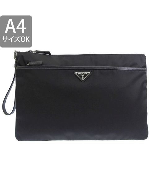 セール】PRADA プラダ TESSUTO SAFFIANO クラッチ(505098107) | プラダ