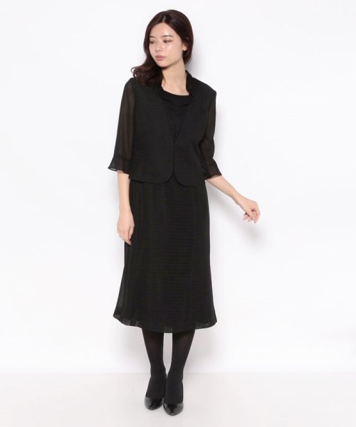 YUKI TORII ブラックフォーマルワンピース(505085886) | ユキ トリヰ  