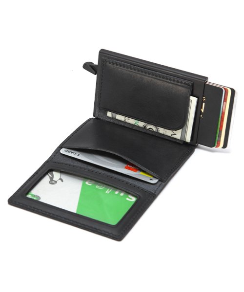 (CACT'A)(カクタ)/カクタ 財布 三つ折り財布 メンズ レディース コンパクトウォレット カードケース レザー スキミング防止 本革 極小財布 CACTA 2023/img05