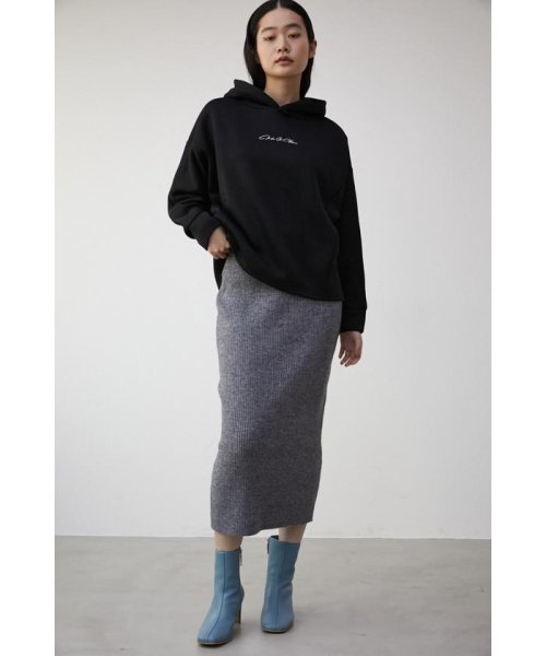 AZUL by moussy(アズールバイマウジー)/FLEECE LINING DOLMAN HOODIE/img12