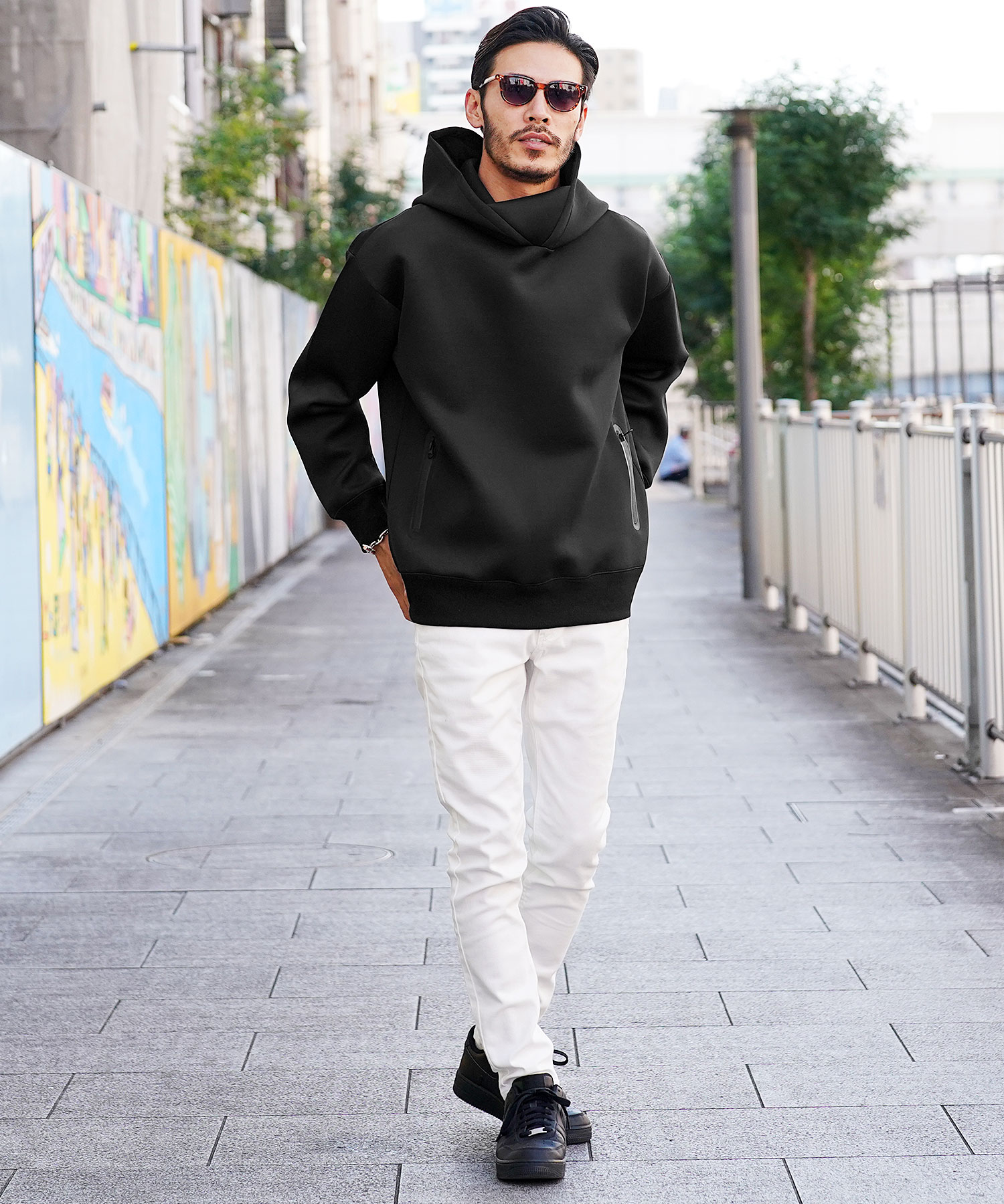 a 極々美良品 ON.YO.NE オンヨネ ボンディング フルジップパーカー