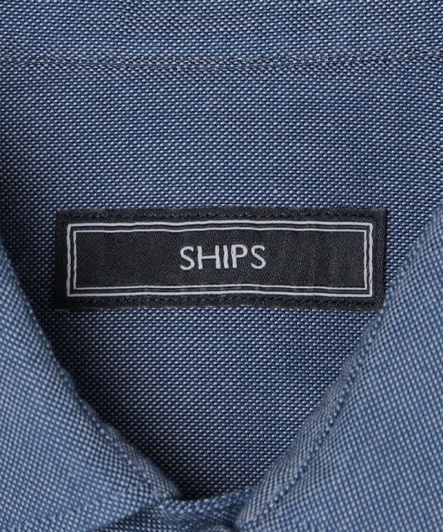 SHIPS MEN(シップス　メン)/SHIPS：ウォッシュド オックスフォード 無地 シャツ/img04
