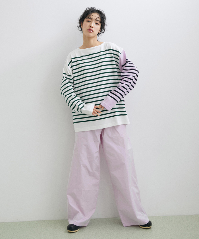【WEB限定】【G.F.G.S. for ADAM ET ROPE】別注ボートネックボーダー