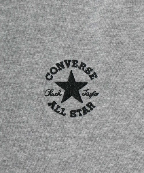 salong hameu(salong hameu)/【Salong hameu】CONVERSE（コンバース）ブランドロゴワンポイント・カレッジロゴ スウェットトレーナーチュニック丈（裏ボア）レディース/img10