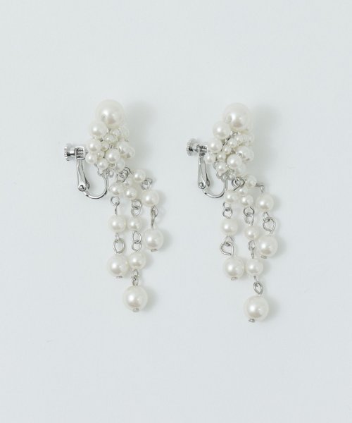 niana ニアナ パーティー イヤリング 両耳 アクセサリー パール  