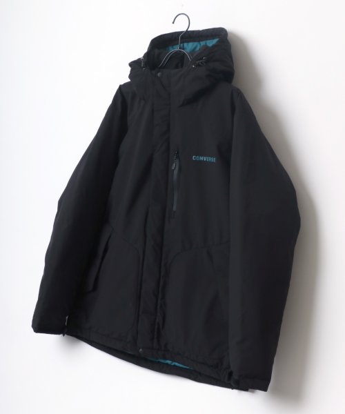 LAZAR(ラザル)/【Lazar】CONVERSE/コンバース FIBER DOWN JACKET/撥水防風ファイバーダウンジャケットパーカー メンズ アウター /img05