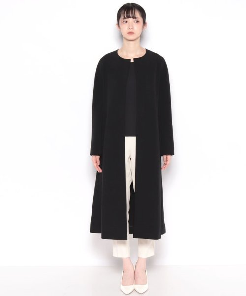 【Eternal Line 2023】コンパクトストレッチノーカラーコート Eternal Line