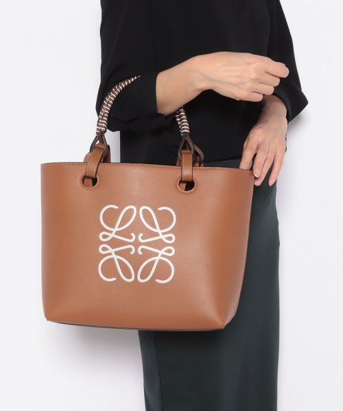 セール】【LOEWE】ロエベ トート アナグラム ブラウン レディース 