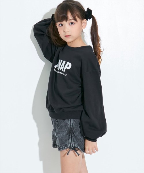 ANAP KIDS(アナップキッズ)/ANAPロゴ裏毛トレーナー/img02