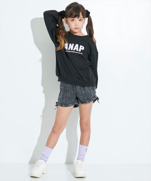 ANAP KIDS(アナップキッズ)/ANAPロゴ裏毛トレーナー/img04