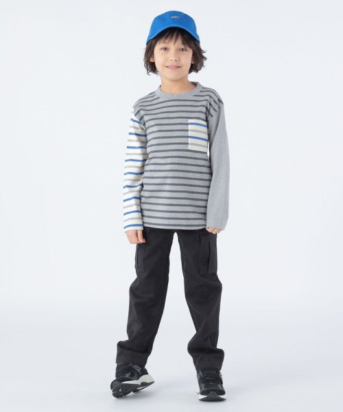 SHIPS KIDS(シップスキッズ)/【SHIPS KIDS別注】GRAMiCCi:100～160cm / ストレッチ カーゴ パンツ/img03