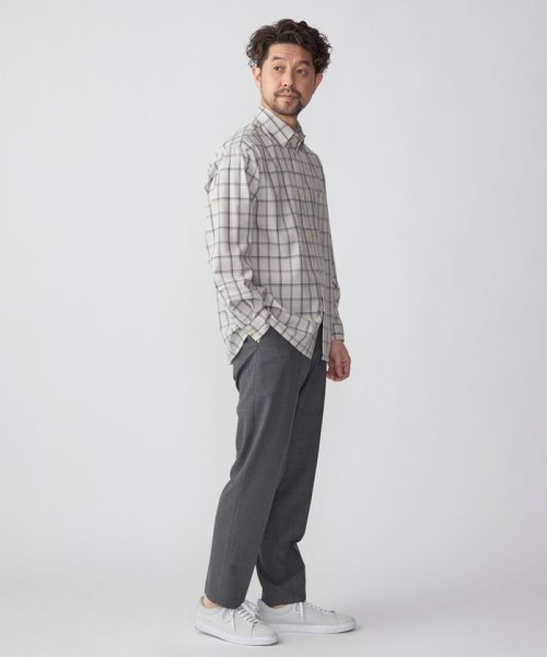 SHIPS MEN(シップス　メン)/SHIPS:〈洗濯機可能〉TECH PLUS(R) WOOL リラックスフィット レギュラーカラーシャツ/img08