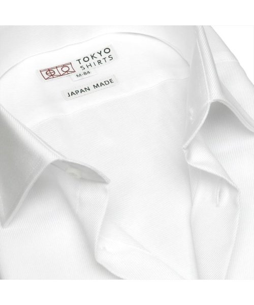 TOKYO SHIRTS(TOKYO SHIRTS)/【国産しゃれシャツ】 セミワイド 長袖 形態安定 綿100% ツイル織り/img02