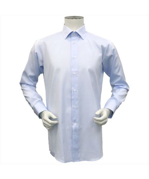 TOKYO SHIRTS(TOKYO SHIRTS)/【国産しゃれシャツ】 セミワイド 長袖 形態安定 綿100% ピンオックス織り/img02