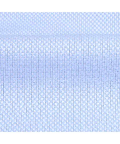 TOKYO SHIRTS(TOKYO SHIRTS)/【国産しゃれシャツ】 セミワイド 長袖 形態安定 綿100% バスケット織り/img04