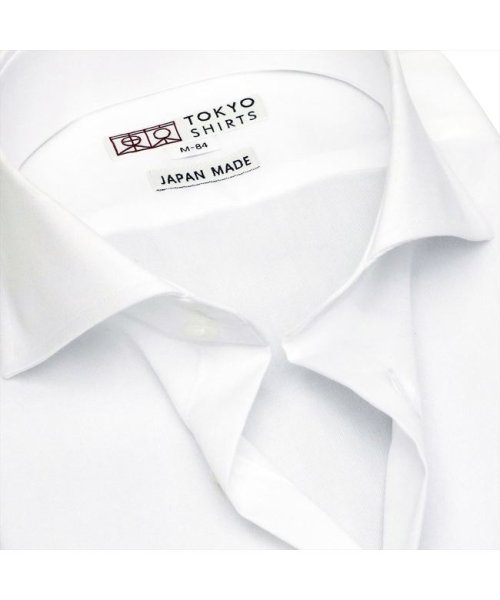 TOKYO SHIRTS(TOKYO SHIRTS)/【国産しゃれシャツ】 ホリゾンタル 長袖 形態安定 綿100% ピンオックス織り/img04