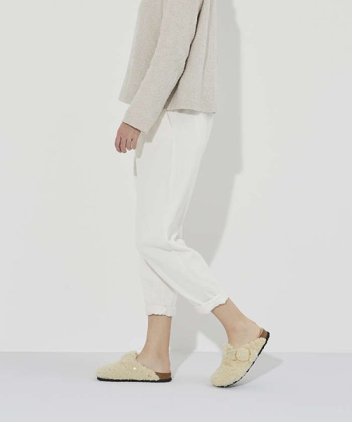 ●BIRKENSTOCK BOSTON TEDDY　ファーサンダル 