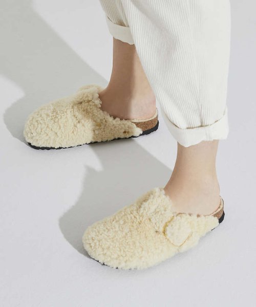 ●BIRKENSTOCK BOSTON TEDDY　ファーサンダル 