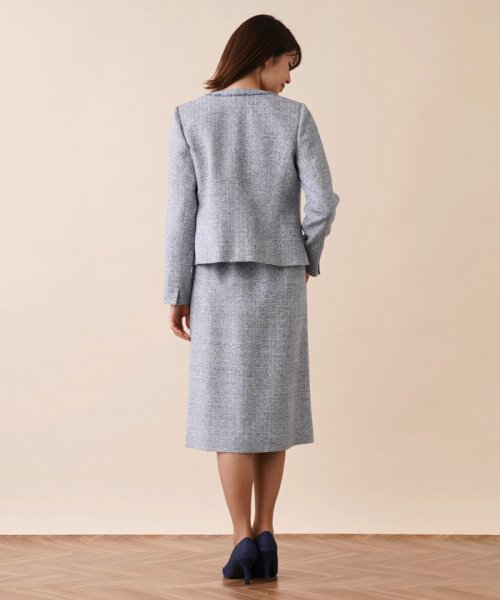 セレモニー】ノーカラースーツ(505103331) | レリアン(Leilian) - MAGASEEK 