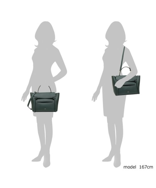 セリーヌ ハンドバッグ ショルダーバッグ グリーン レディース CELINE 189103ZVA 31AN CELINE セリーヌ ハンドバッグ ショルダーバッグ グリーン レディース 189103ZVA