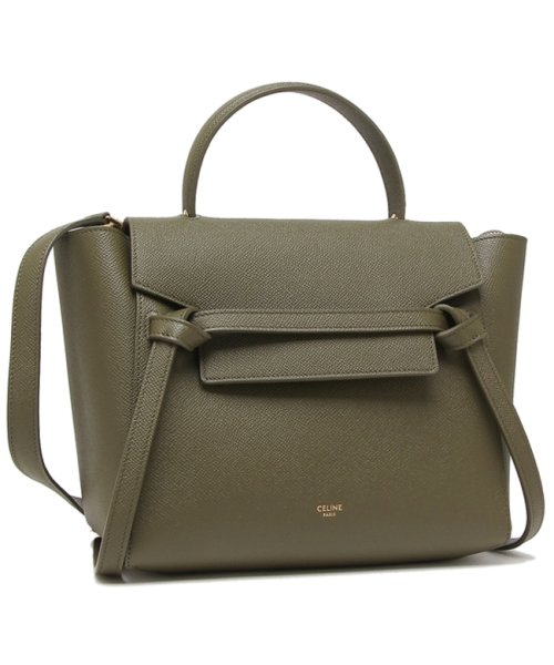 CELINE(セリーヌ)/セリーヌ ハンドバッグ ショルダーバッグ マイクロ グリーン レディース CELINE 189153ZVA 31DO/img01