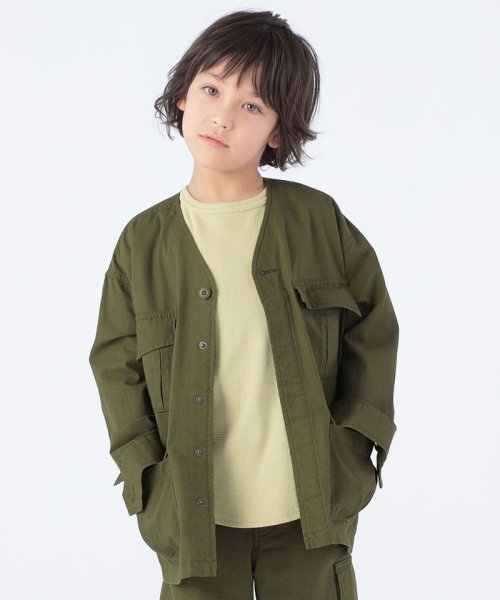 SHIPS KIDS(シップスキッズ)/【SHIPS KIDS別注】GOLDENMILLS:100～140cm / ファティーグ ジャケット/img04