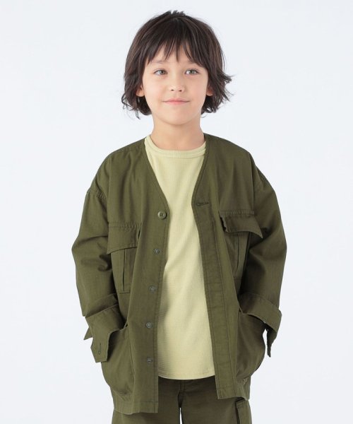 SHIPS KIDS(シップスキッズ)/【SHIPS KIDS別注】GOLDENMILLS:100～140cm / ファティーグ ジャケット/img05