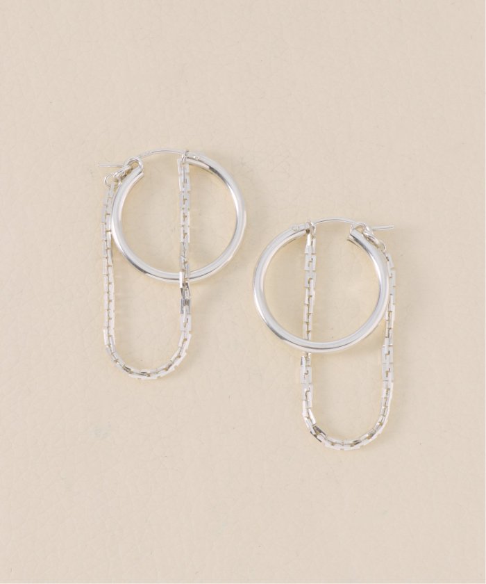 【MAISON DPULSE/メゾンドバルス】HOOP PIERCE BAGCHIN：ピアス
