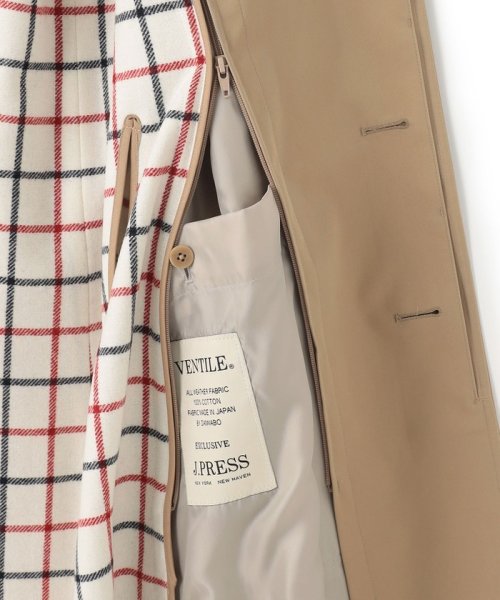 【J.PRESS BASIC】VENTILE（R） ギャバジン バルマカーン コート VENTILE