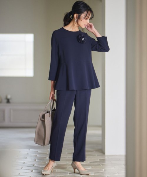 セットアップ対応】トリアセダブルジョーゼット パンツ(505108852  