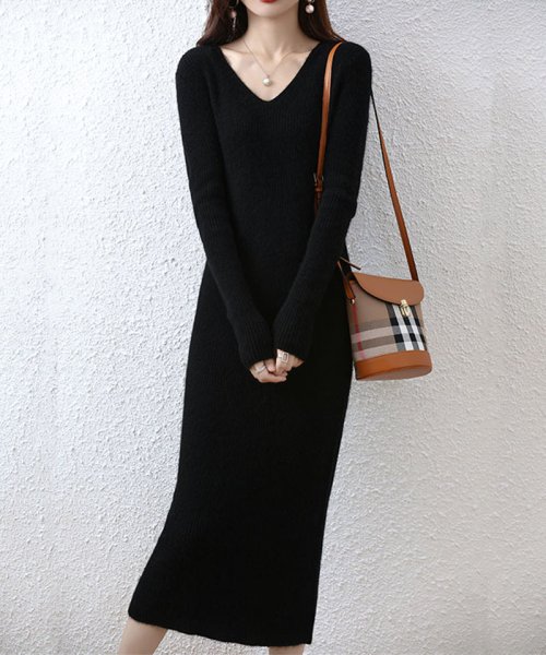 セール タイトワンピース ロングニットワンピース長袖 ストレッチ 黒 着痩せ ショッピングゴー Shoppinggo Magaseek セール タイトワンピース ロングニットワンピース長袖 ストレッチ 黒 着痩せ ショッピングゴー Shoppinggo Magaseek