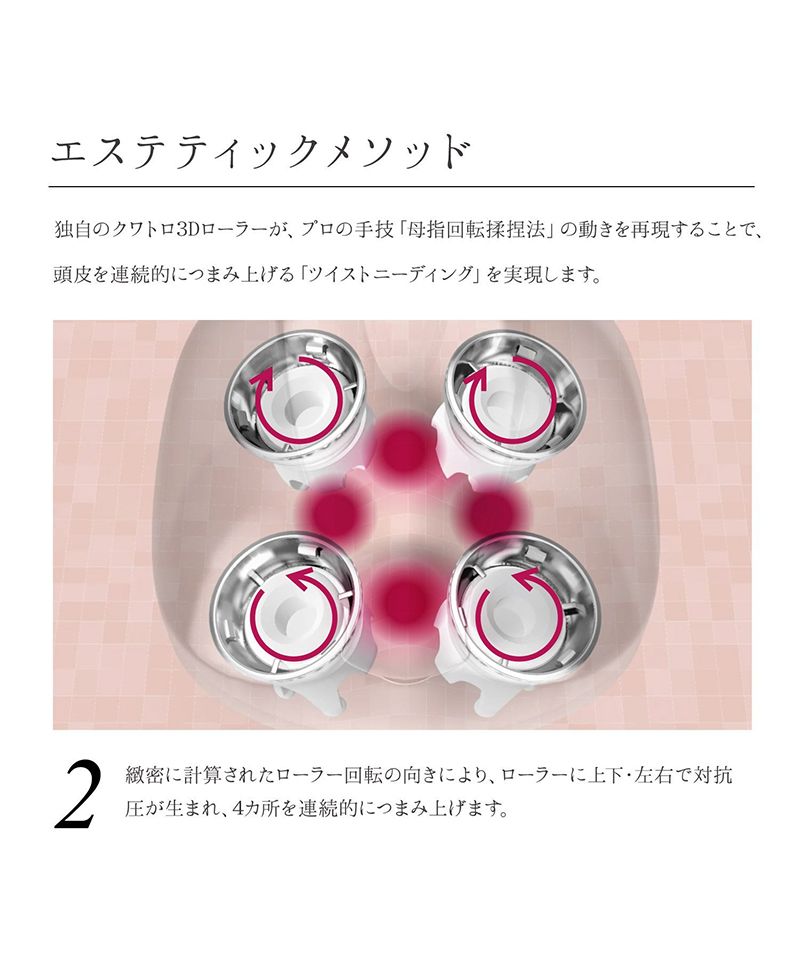 ReFa GRACE HEAD SPA 頭皮マッサージ　未使用　箱入り ReFa GRACE HEAD SPA (リファグレイス ヘッドスパ) [CONCENT