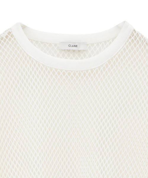 CLANE(クラネ)/WIDE MESH TOPS/img24