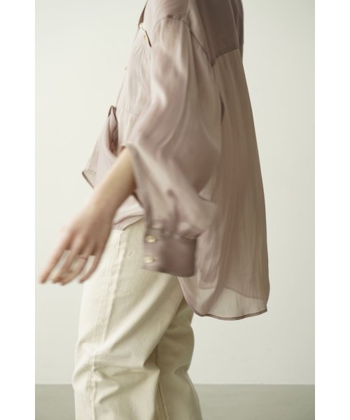 CLANE(クラネ)/CHAMBRAY LOOSE SHIRT/img07