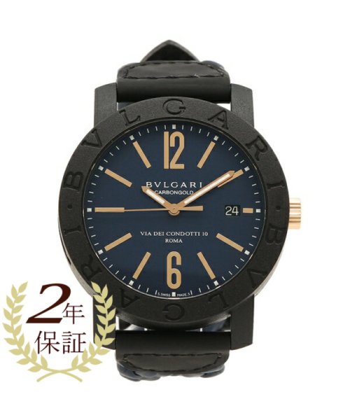 BVLGARI(ブルガリ)/ブルガリ 時計 BVLGARI BBP40C3CGLD カーボンゴールド メンズ腕時計 ウォッチ ブルー/ブラック/img01