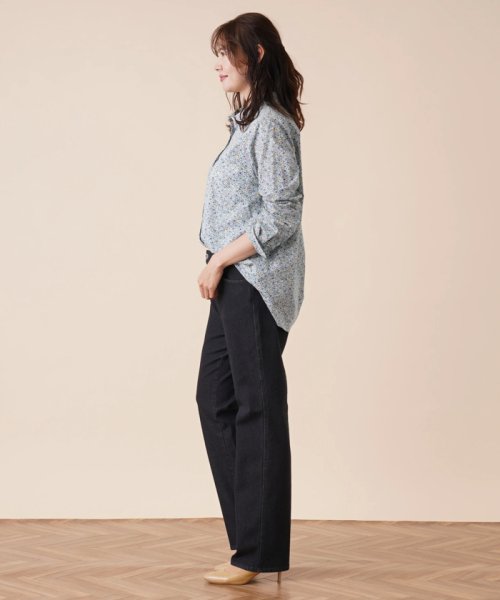 Leilian PLUS HOUSE(レリアンプラスハウス)/ストレッチストレートジーンズ【L JEANS】/img16