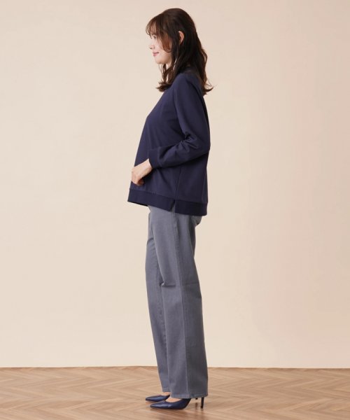 Leilian PLUS HOUSE(レリアンプラスハウス)/ストレッチストレートジーンズ【L JEANS】/img19