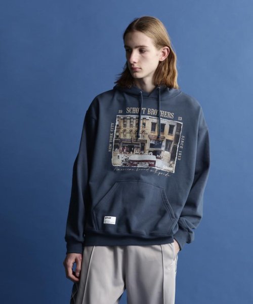 Schott(ショット)/HOODED SWEAT "PHOTO"/パーカー"フォト/img14