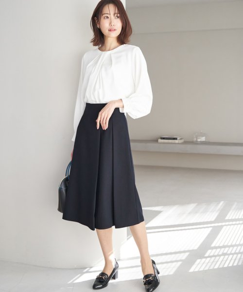 ROPE' PICNIC(ロペピクニック)/Powder Twill Stretch ビット付フレアスカート/img11