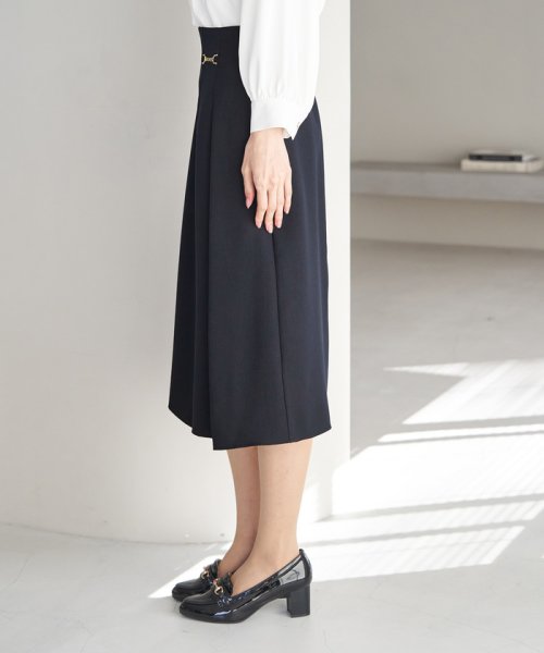 ROPE' PICNIC(ロペピクニック)/Powder Twill Stretch ビット付フレアスカート/img18