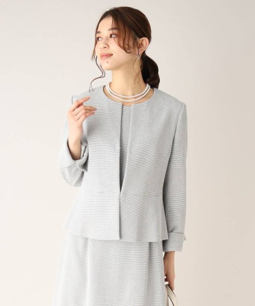 【セレモニー】ノーチェツィードジャケット 【セレモニー】ノーチェツィードジャケット 【セレモニー】ノーチェツィードジャケット L1348041951(10368円)