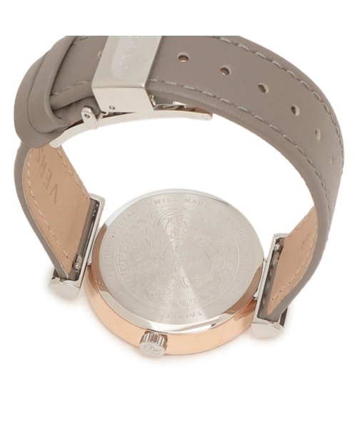 ヴェルサーチ レディース 時計 ミーアンダー 34mm クォーツ ホワイト ゴールド VERSACE VELW00922 レザー VERSACE ヴェルサーチ レディース 時計 ミーアンダー 34mm クォーツ ホワイト ゴールド VELW00922