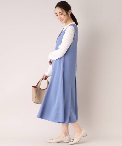 UNTITLED(アンタイトル)/【ラクに着られる】きれいめフレアジャンパースカート/img21