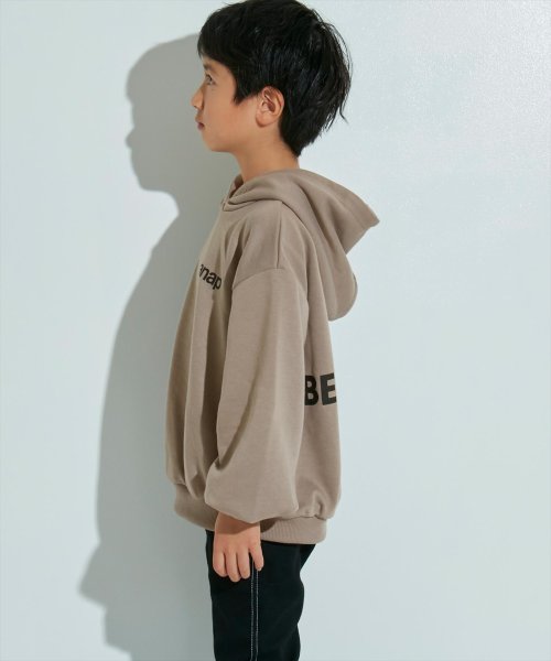 ANAP KIDS(アナップキッズ)/ワンポイントanap裏毛フーディートップス/img06