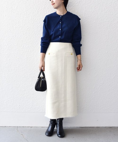 SHIPS WOMEN(シップス　ウィメン)/*ツイード ポケット デザイン スカート ◇/img21