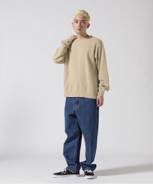 AVIREX(AVIREX)/《DAILY/デイリー》FADE WASH CREW NECK SWEAT / フェード ウォッシュ クルーネック スウェット/img01