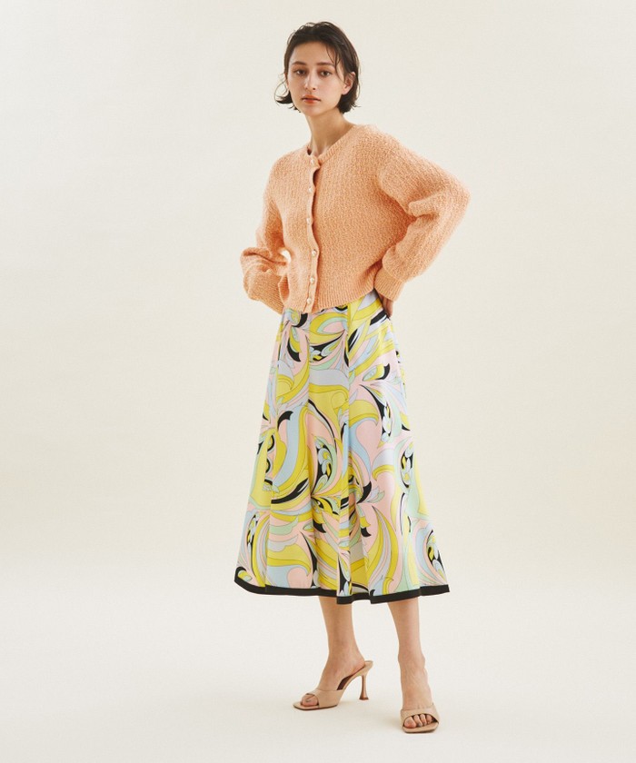 サイケプリントフレアスカート(505105931)｜阪急百貨店公式通販サイト